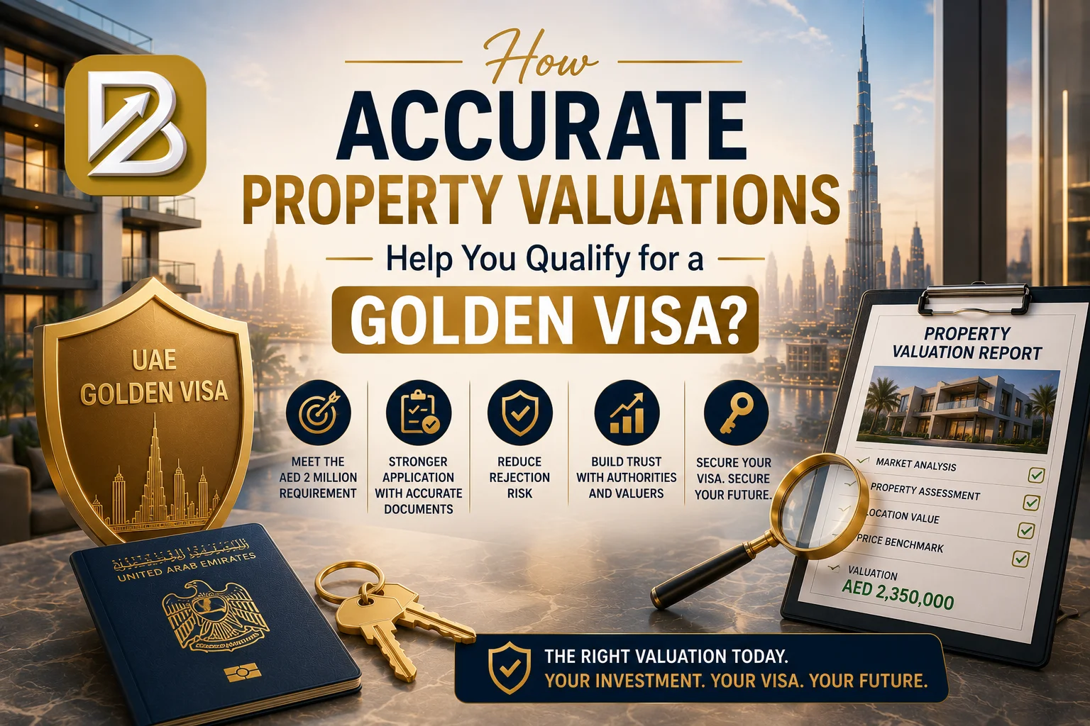 How Accurate Property Valuations Help You Qualify for a Golden Visa?