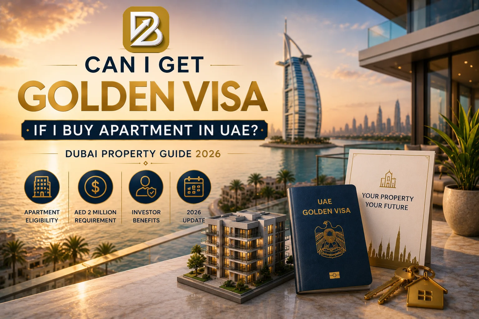 Can I Get Golden Visa If I Buy Apartment in UAE? Dubai Property Guide 2026