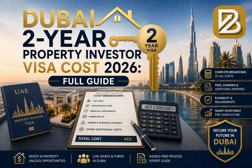 Dubai 2-Year Property Investor Visa Cost 2026: Full Guide