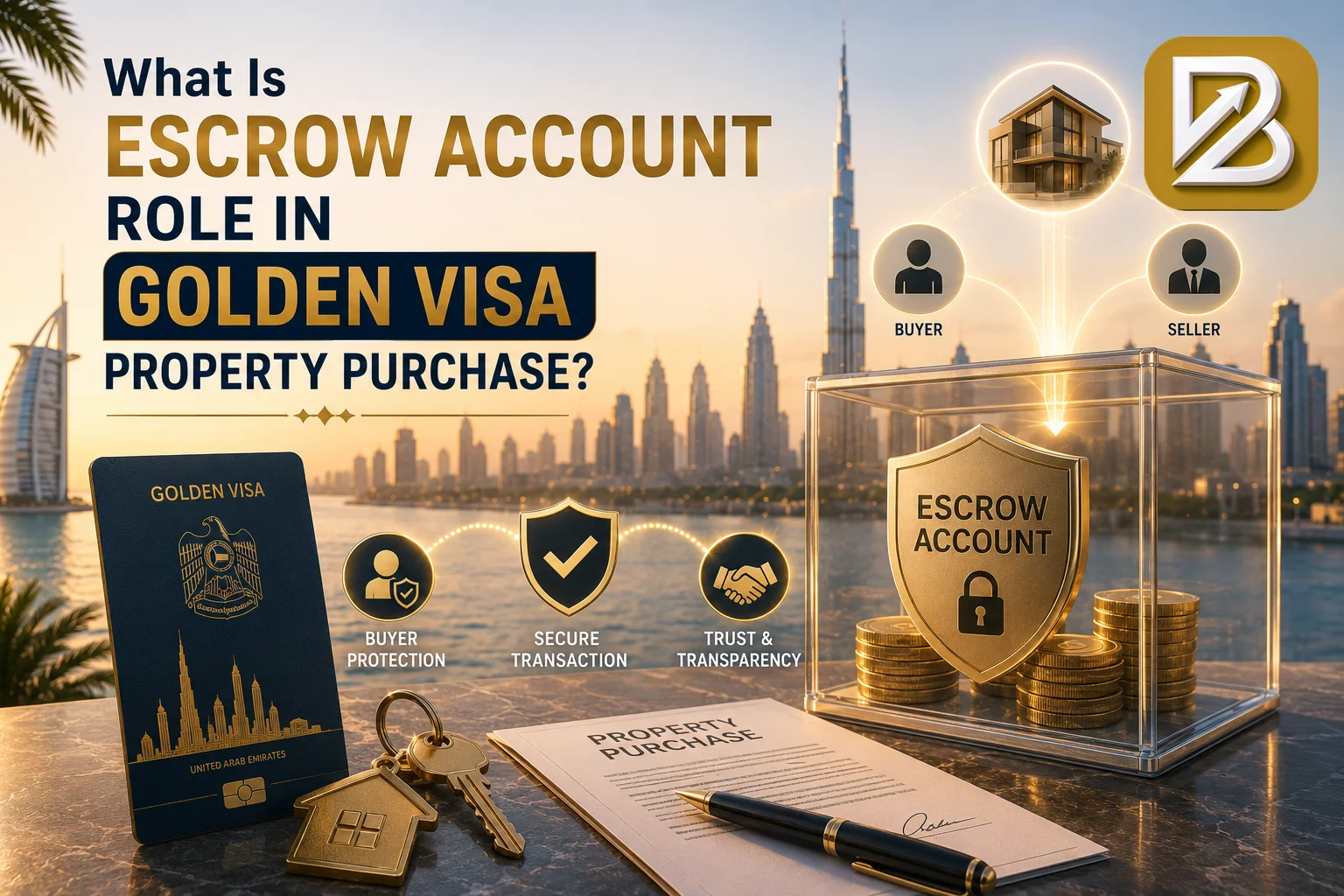What Is Escrow Account Role in Golden Visa Property Purchase?