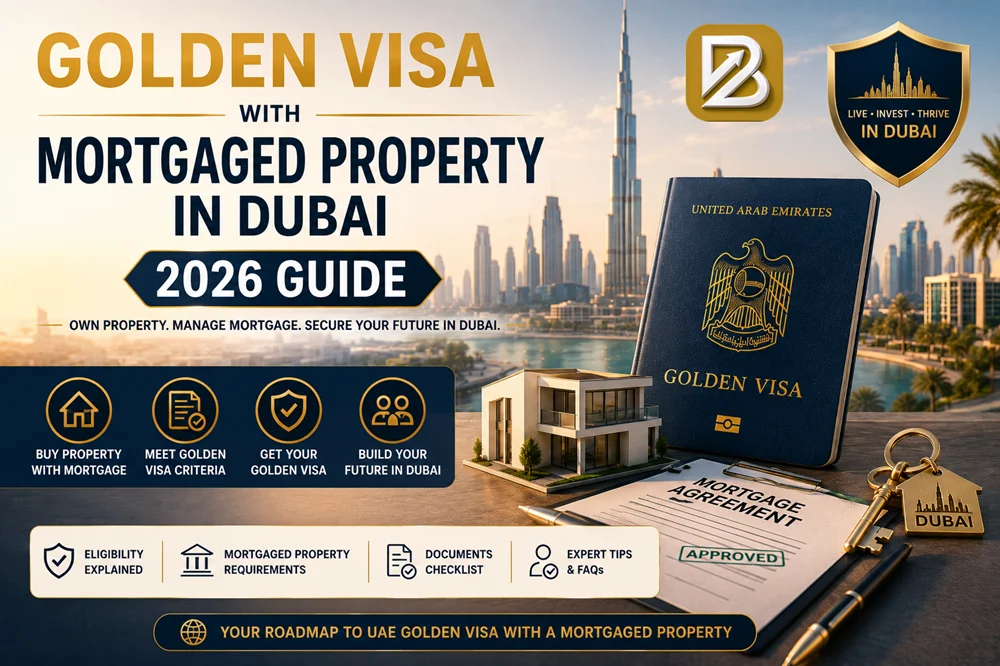 Golden Visa with Mortgaged Property in Dubai – 2026 Guide