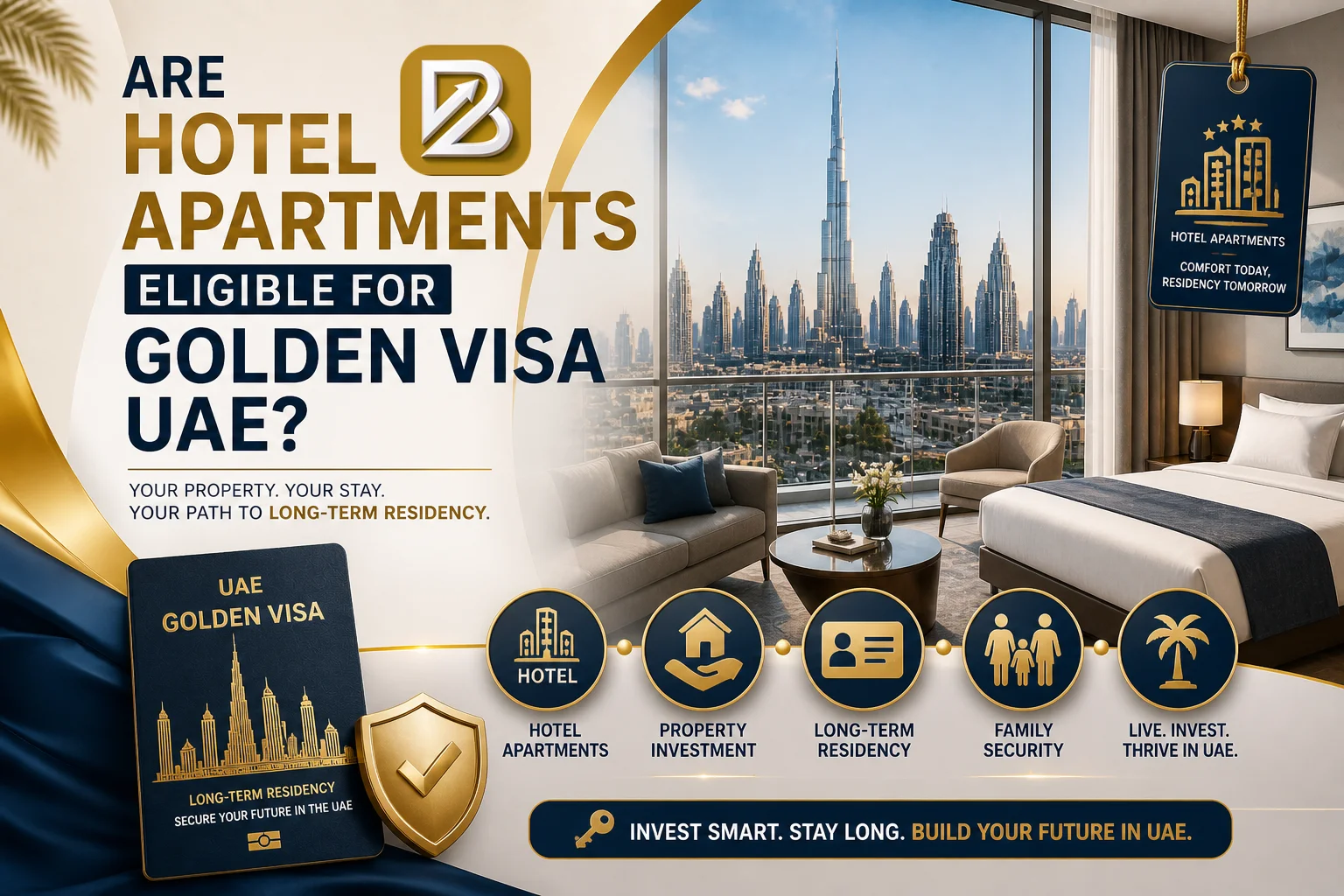 Are Hotel Apartments Eligible for Golden Visa UAE?