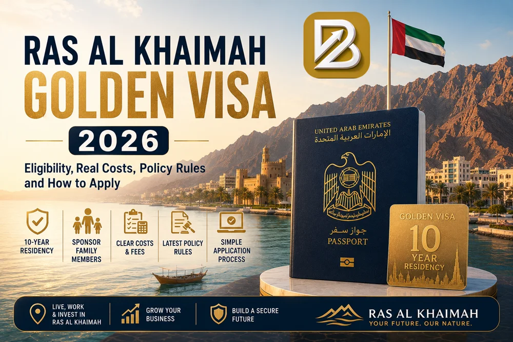 Ras Al Khaimah Golden Visa 2026: Eligibility, Real Costs, Policy Rules and How to Apply