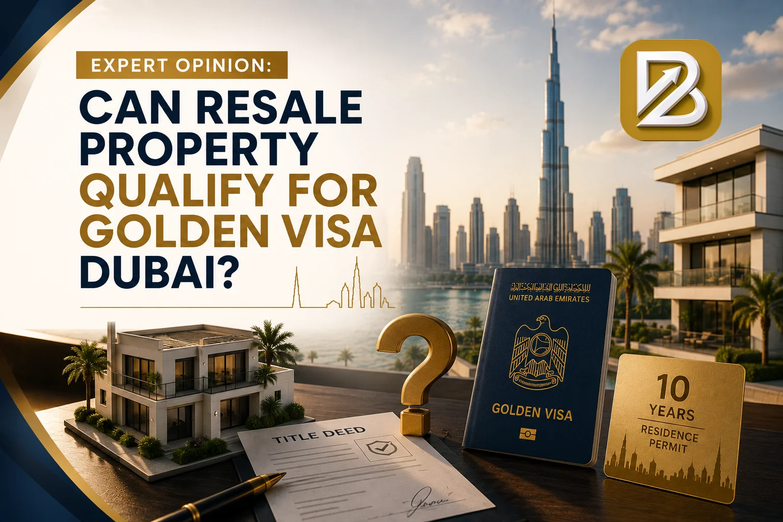 Expert Opinion: Can Resale Property Qualify for Golden Visa Dubai?