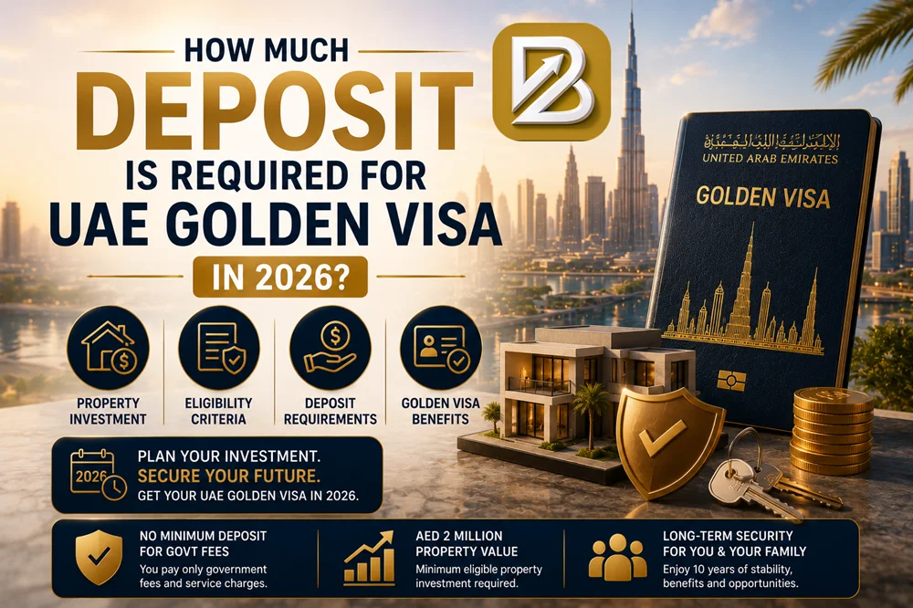 How Much Deposit Is Required for UAE Golden Visa in 2026?