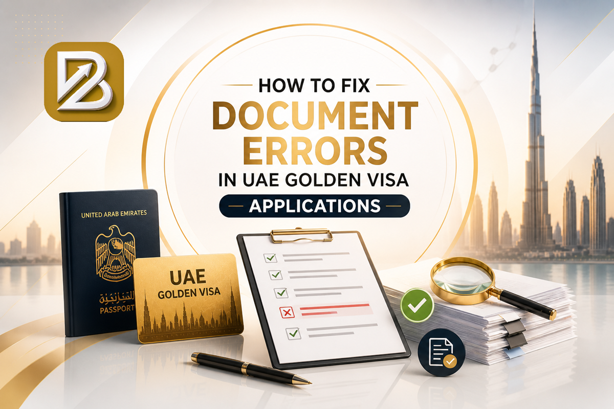 How to Fix Document Errors in UAE Golden Visa Applications Process