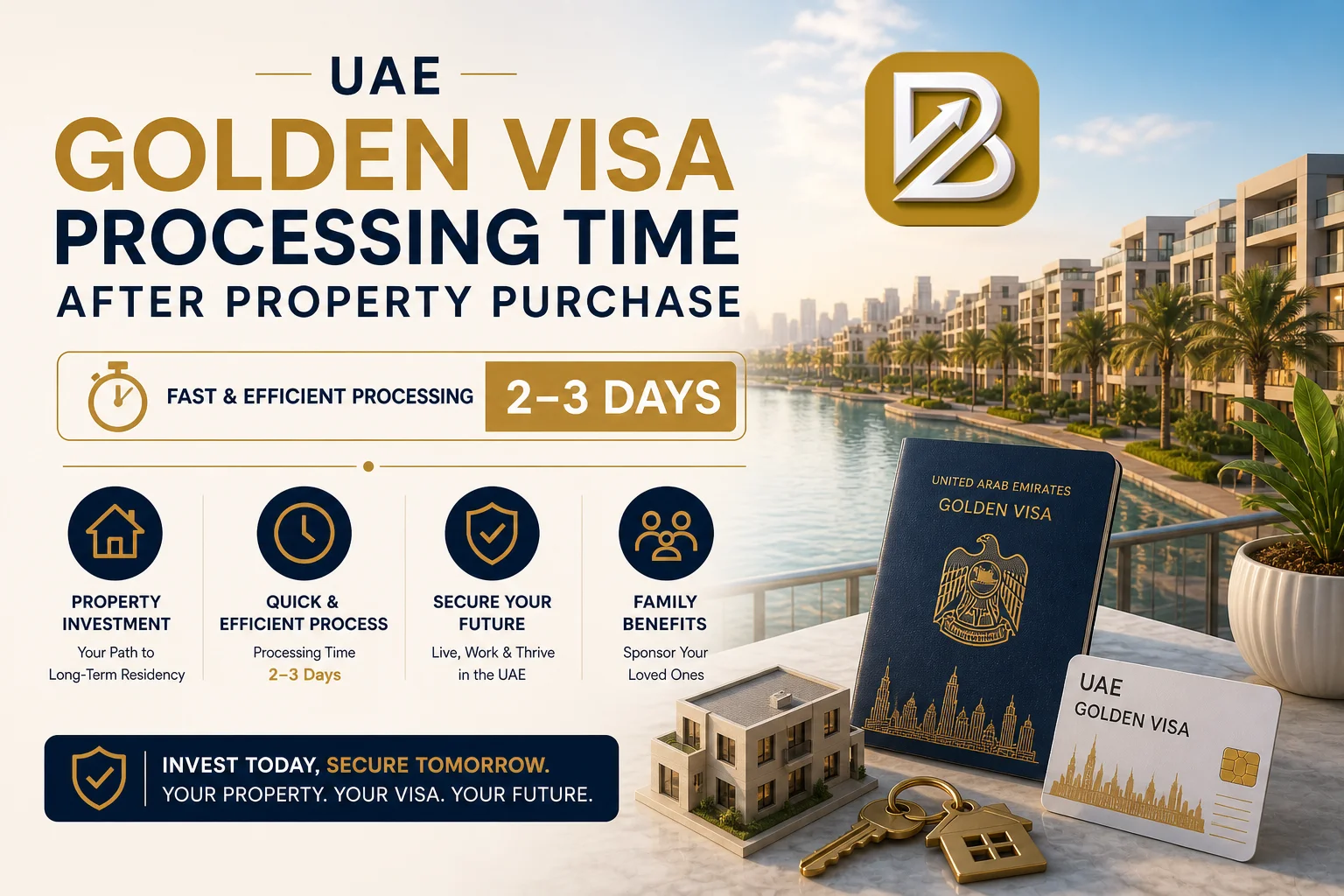 UAE Golden Visa Processing Time After Property Purchase in 2026