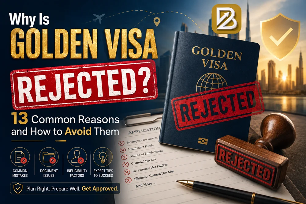 Why Is Golden Visa Rejected? 13 Common Reasons and How to Avoid Them